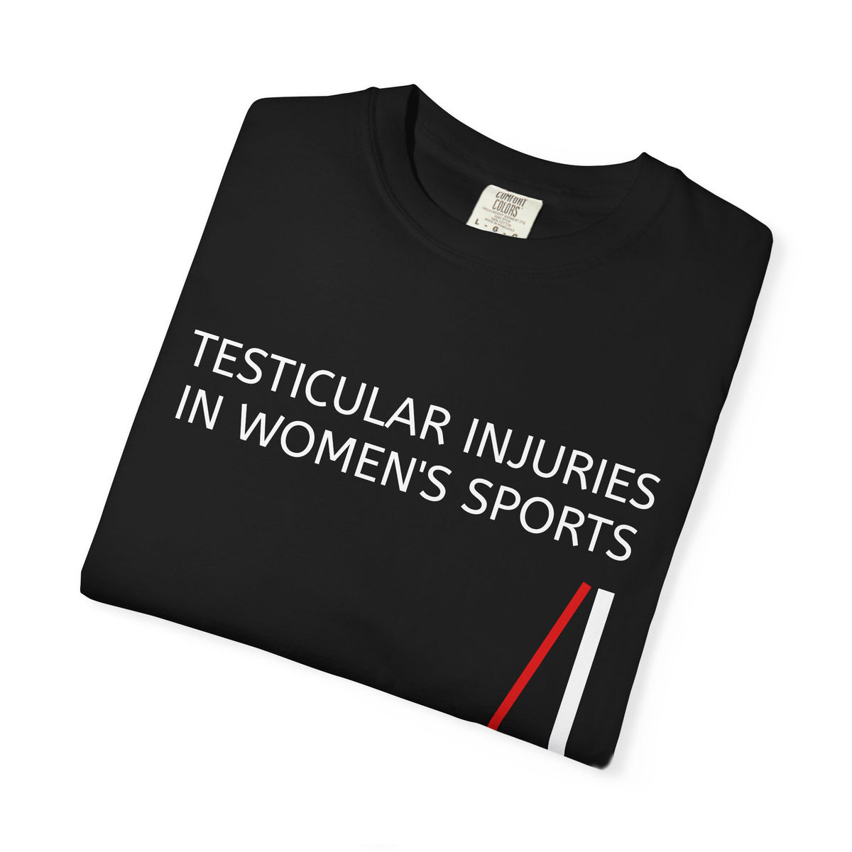 Testicular Injuries in Women's Sports Tee