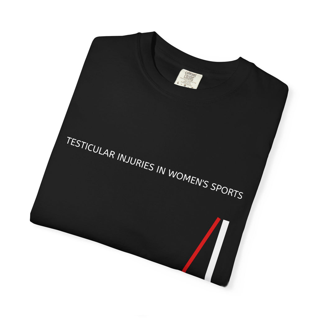 Testicular Injuries in Women's Sports Tee