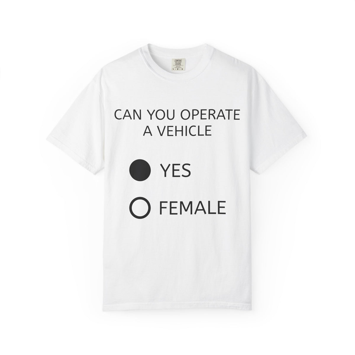 Can You Operate A Vehicle Tee