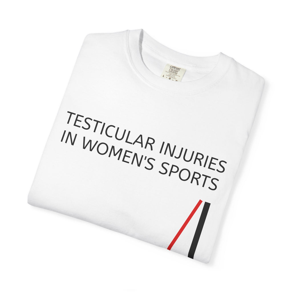 Testicular Injuries in Women's Sports Tee